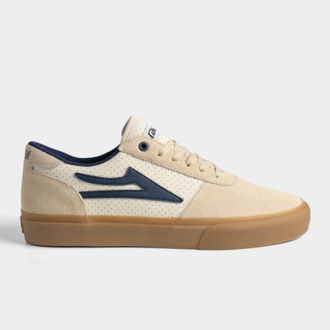 Кеды Lakai Manchester Elite Whisper White Suede Navy 6.5us